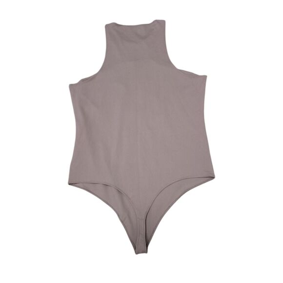 Abercrombie & Fitch Womens Size XX Large High Neck Cut Out Bodysuit Soft A&F - Picture 2 of 10